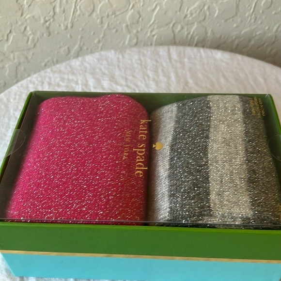Kate Spade:  Gray & Pink Socks Set - Picture 16 of 16